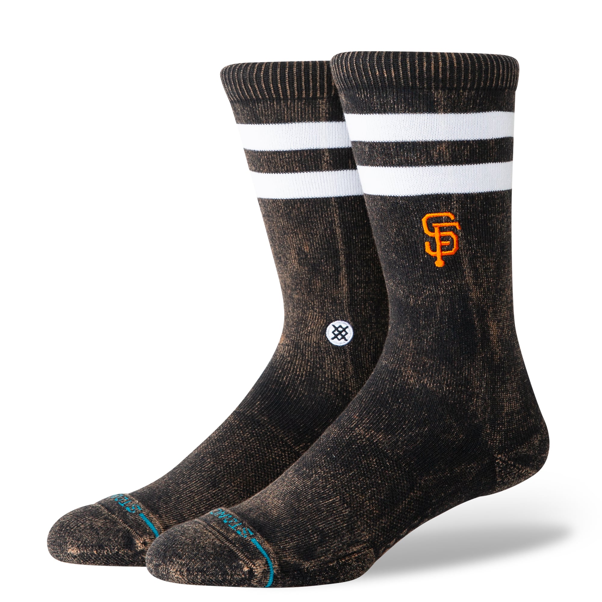 Unisex Stance Black San Francisco Giants Rotation Crew Socks