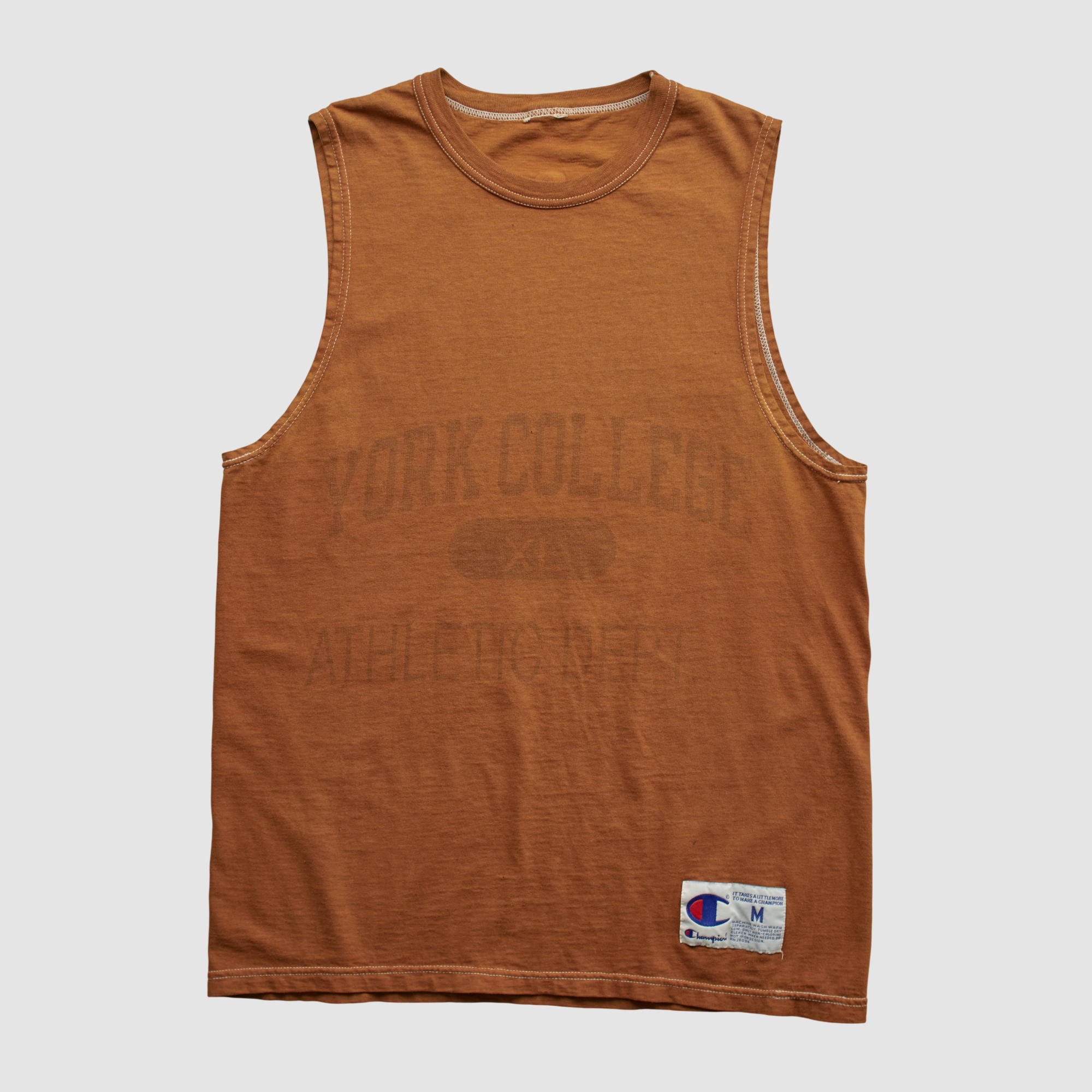 York College Spartans 90s Tank - Clay - M by Fanatics Real Vintage