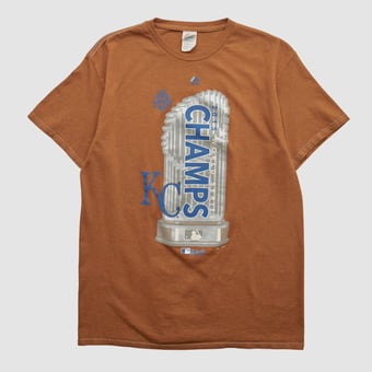 World Series Delta 2015 T-shirt - Clay - M by Fanatics Real Vintage