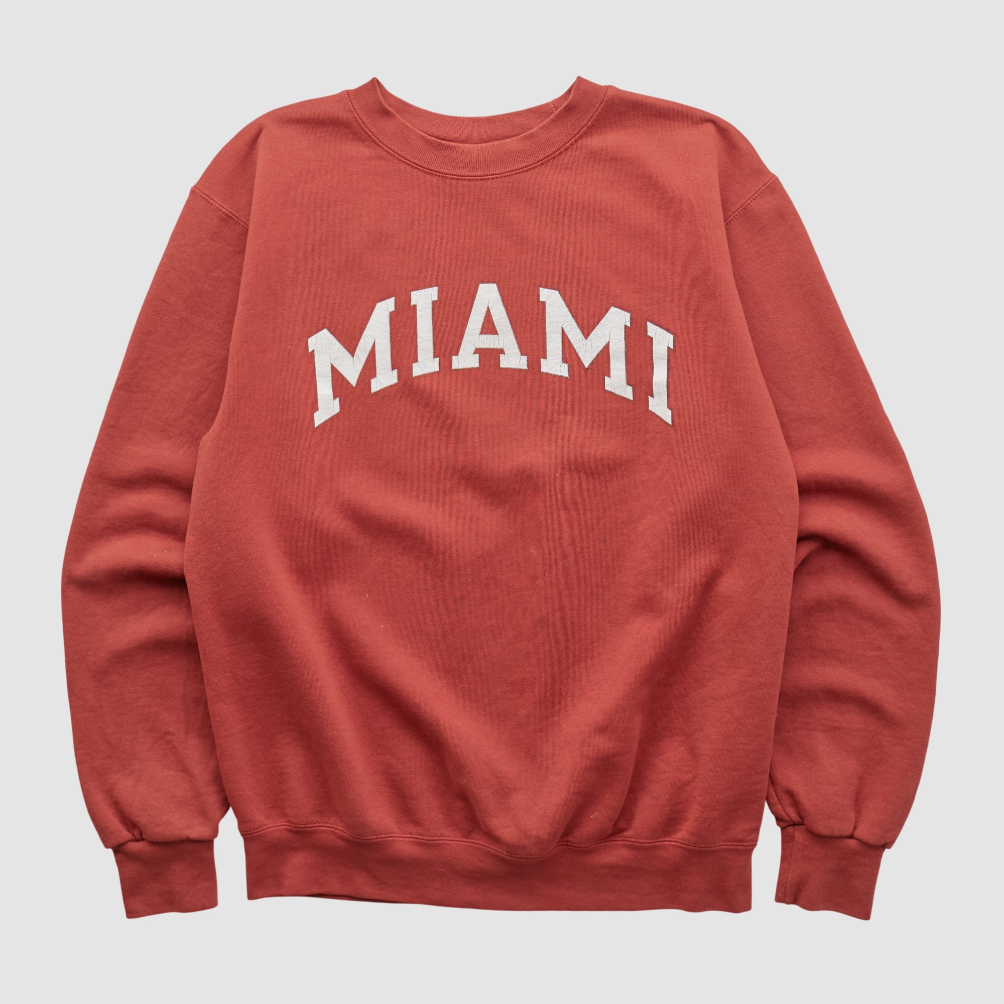 Miami University RedHawks Champion 2010s Pullover Sweatshirt - Red - XS by Fanatics Real Vintage