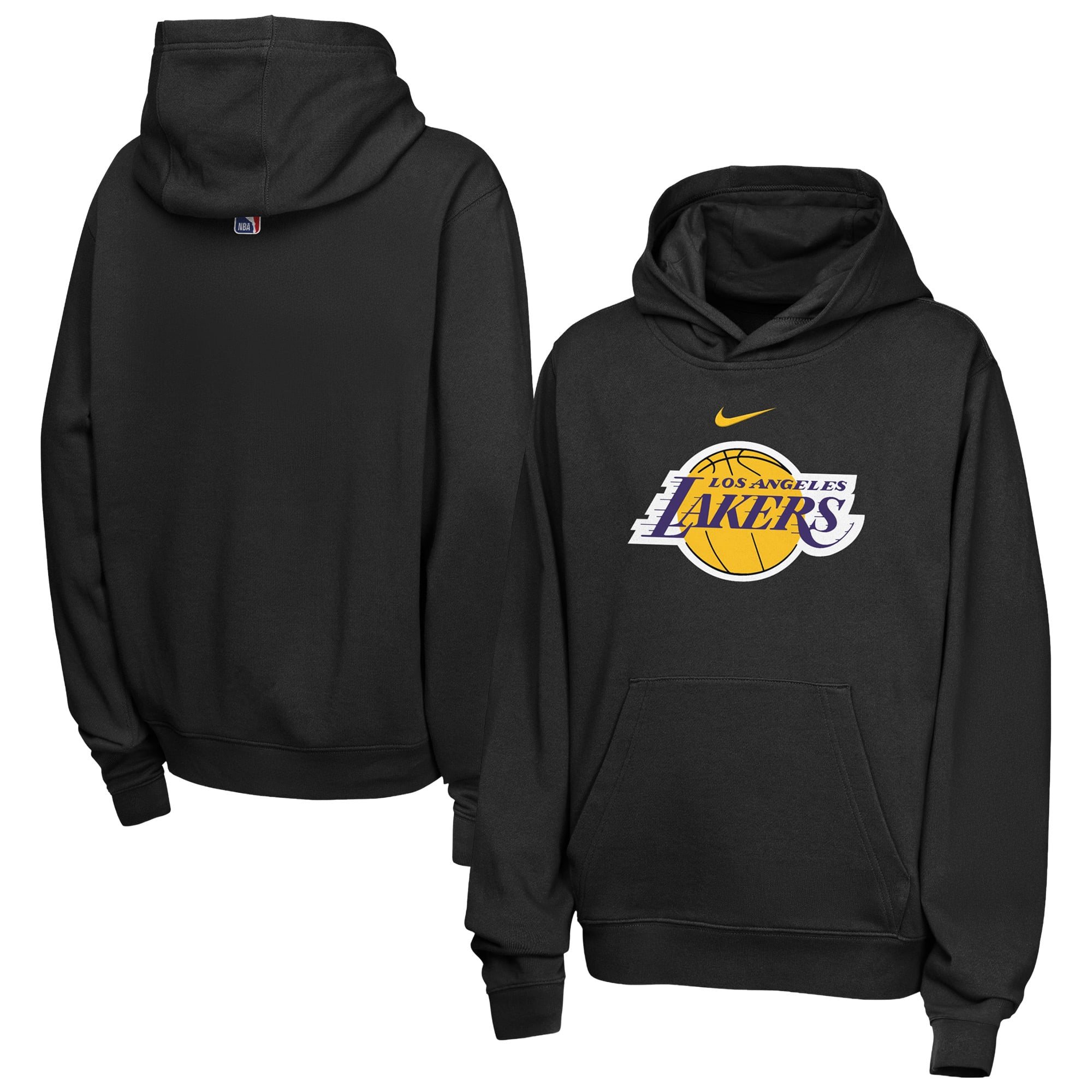 Felpa con cappuccio Nike Club Logo dei Los Angeles Lakers