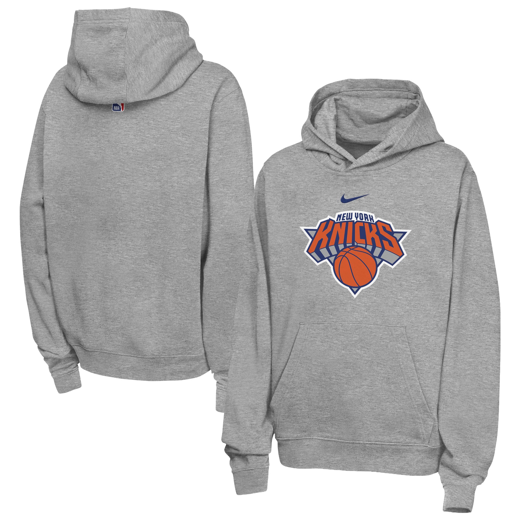 Felpa con Cappuccio Pullover Club Logo New York Knicks Nike – Ragazzi