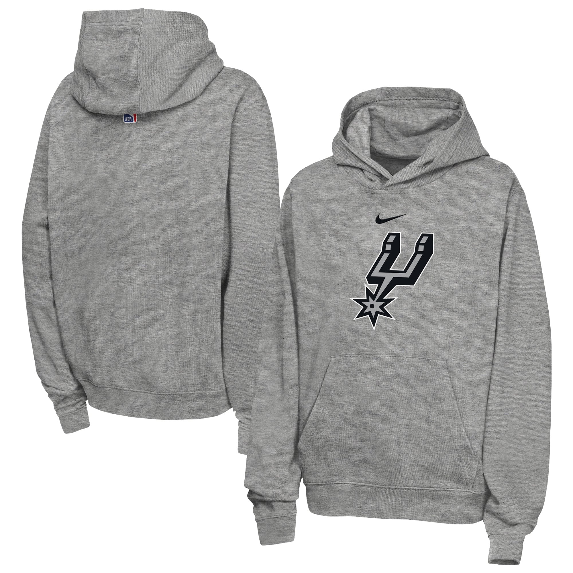 Felpa con Cappuccio Pullover Club Logo San Antonio Spurs Nike – Ragazzi