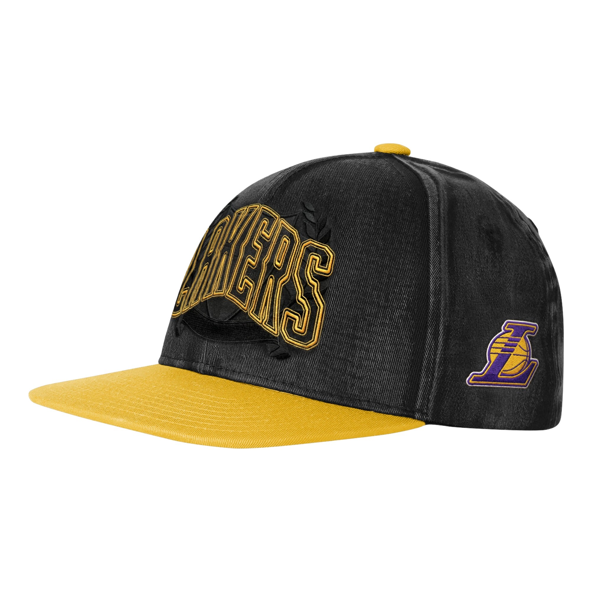 Los Angeles Lakers Logo FlatBrim Snapback-Cap - Jugend