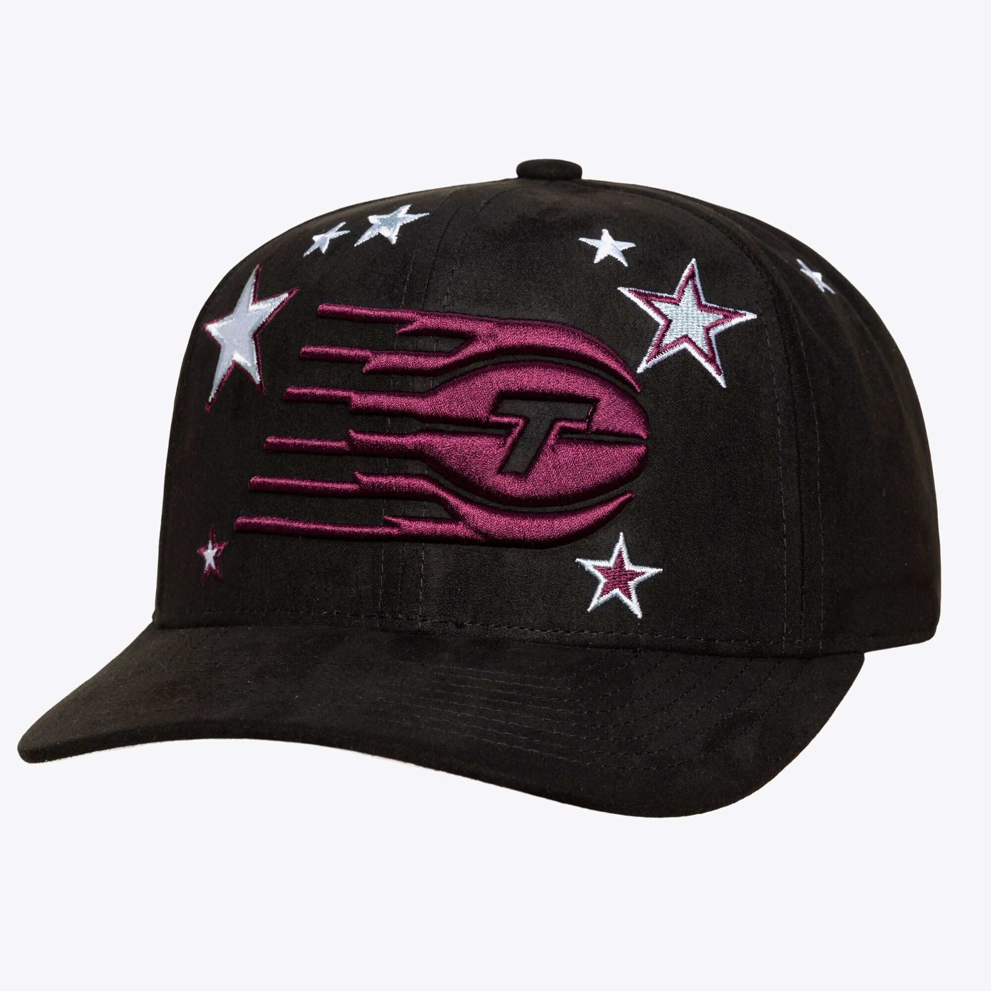 Unisex Mitchell & Ness  Black Toronto Tempo Star Splash Pro Snapback Hat