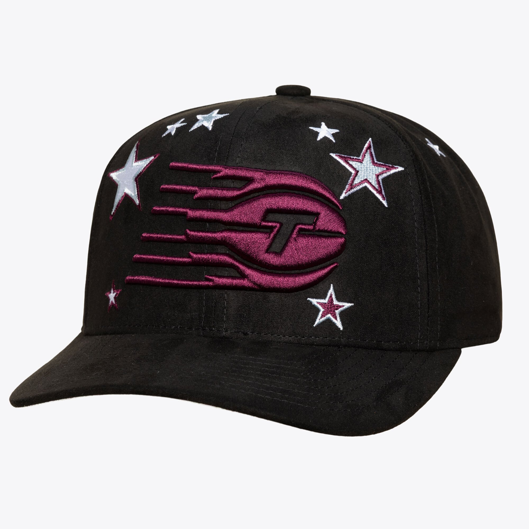 Unisex Mitchell & Ness Black Toronto Tempo Star Splash Pro Adjustable Hat