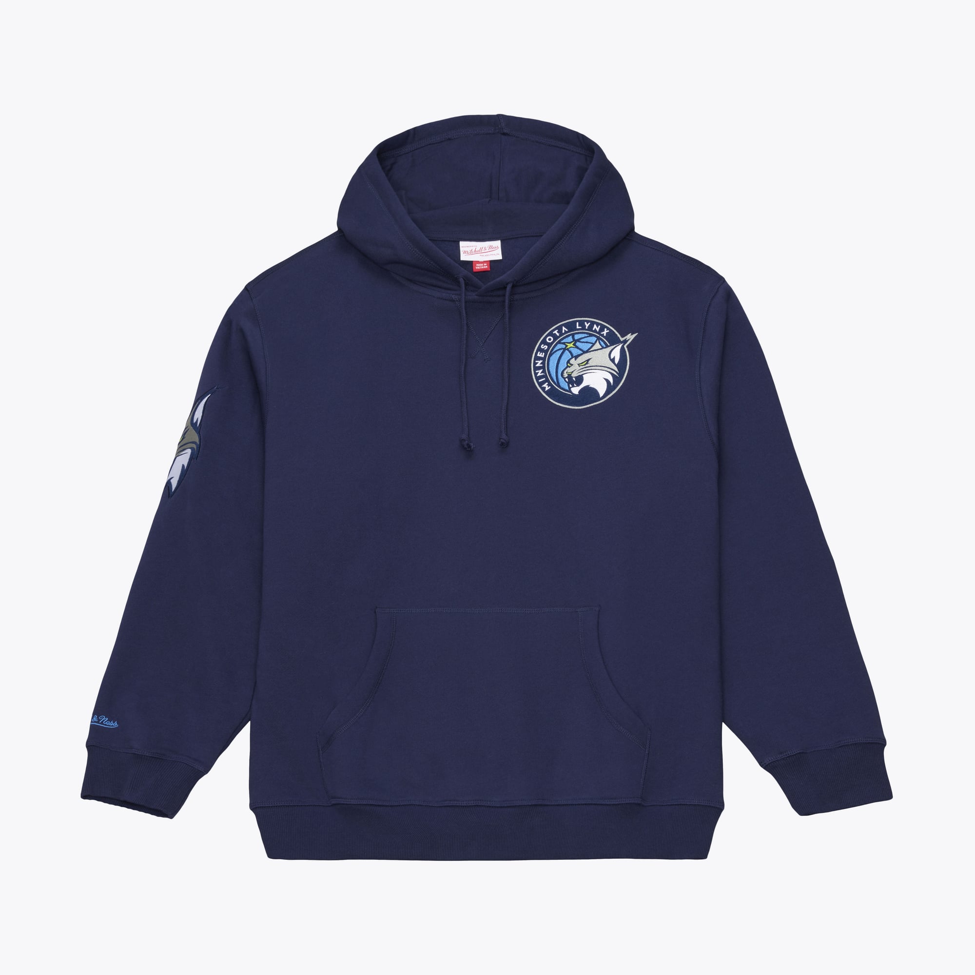 Men's Mitchell & Ness Navy Minnesota Lynx Fleece Hoodie