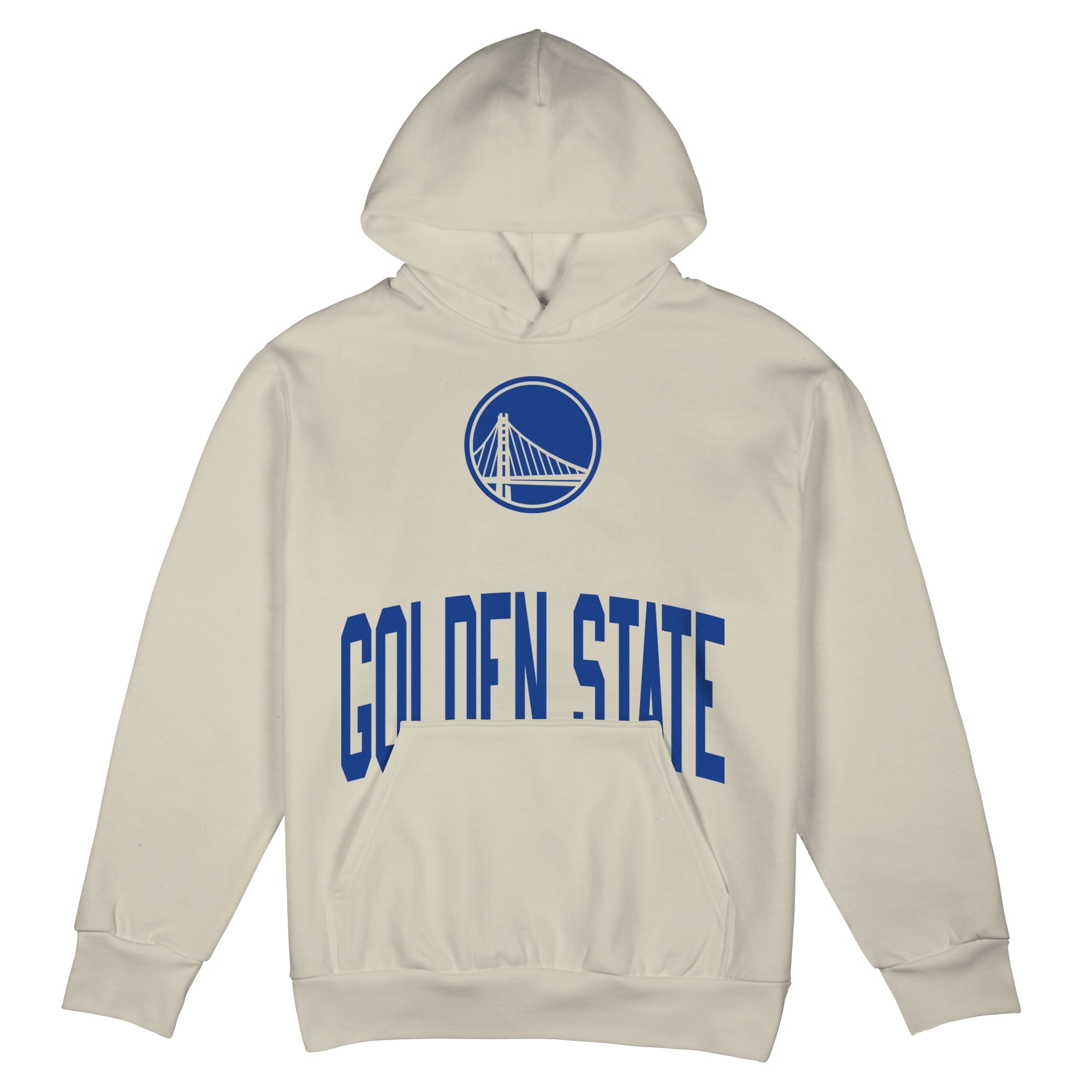 Unisex Stadium Essentials Cream Golden State Warriors Surrender Hoodie