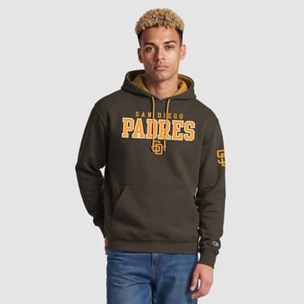 Men's Champion  Brown San Diego Padres Fleece Hoodie