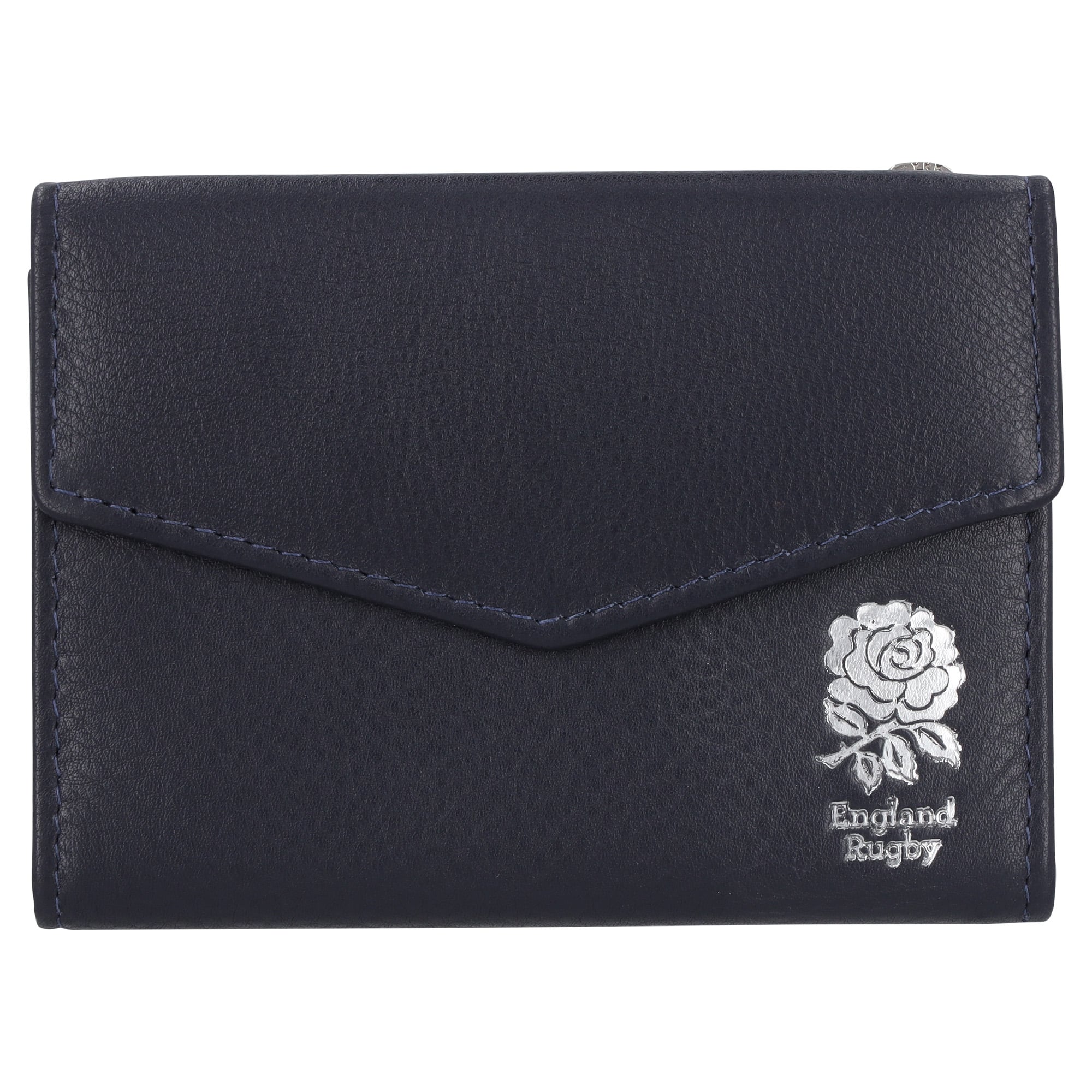 Monedero vintage de cuero de la selección inglesa de rugby