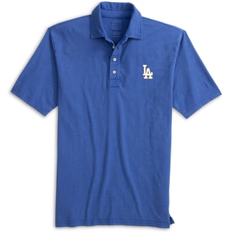Men's johnnie-O Royal Los Angeles Dodgers 2026 Gold Collection Coastal Wash Polo