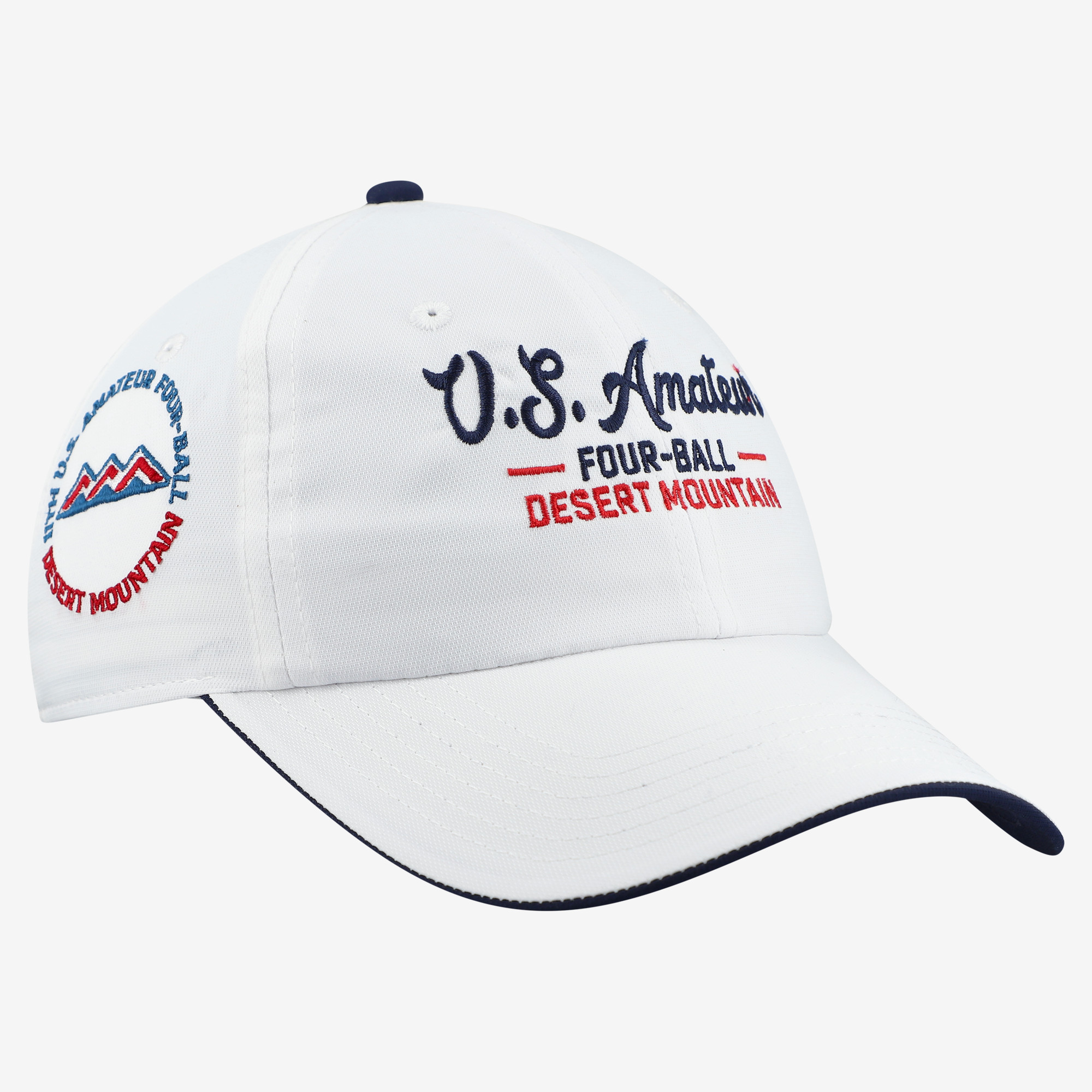 Women’s 2026 U.S. Amateur Four-Ball Ahead White Anni AeroSphere Adjustable Hat Women’s 2026 U.S. Amateur Four-Ball Ahead White Anni AeroSphere Adjustable Hat