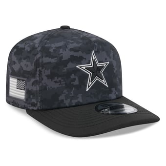 Men's New Era Black Dallas Cowboys 2026 Salute To Service 19TWENTY Adjustable Hat
