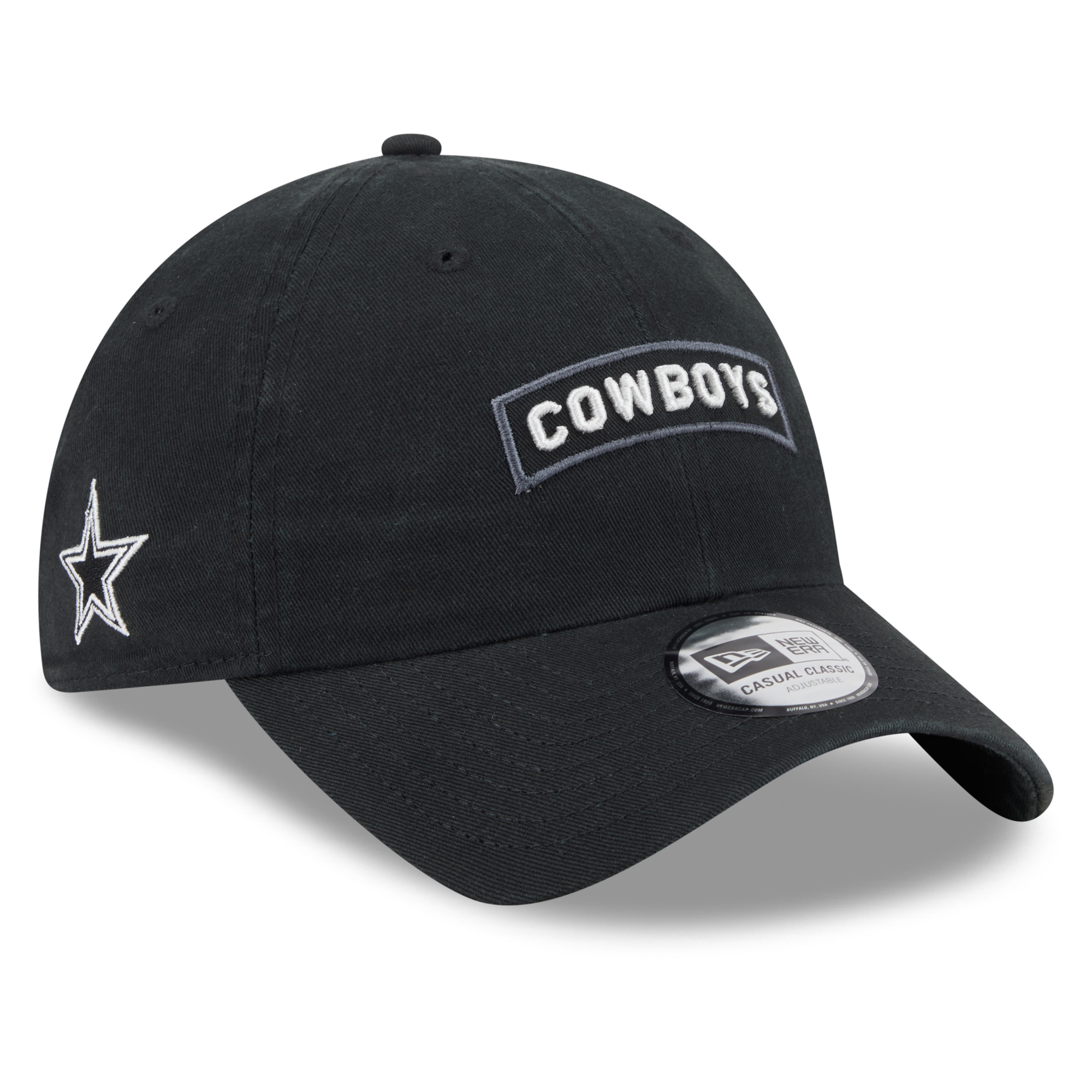 Men's New Era Black Dallas Cowboys 2026 Salute To Service Casual Classic Adjustable Hat