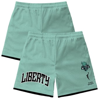 Unisex Playa Society  Mint New York Liberty Team Mesh Shorts