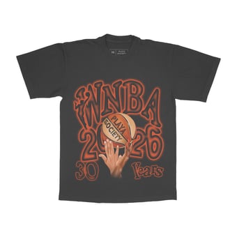 Unisex Playa Society  Black WNBA Sketch T-Shirt
