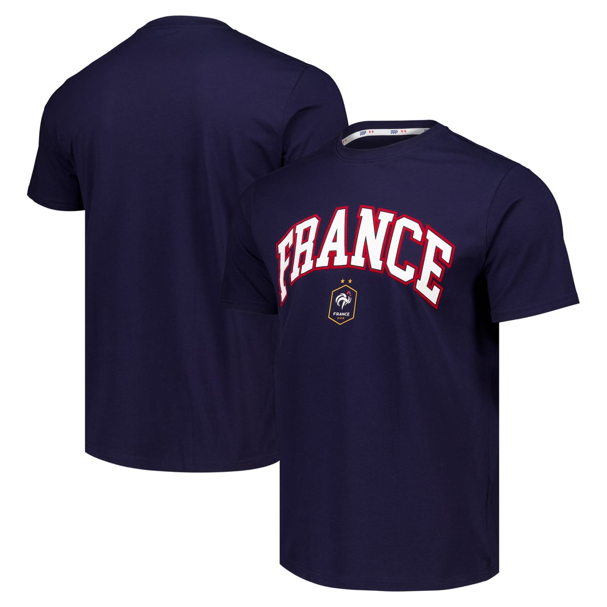 T-shirt universitaire France - Bleu marine