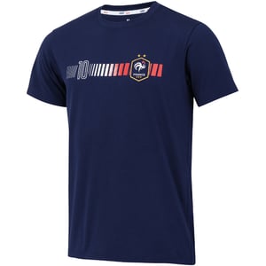 T-shirt France Mbappé .10 - Bleu marine, vue 3