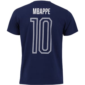 T-shirt France Mbappé .10 - Bleu marine, vue 4