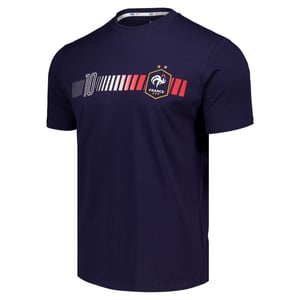 T-shirt France Mbappé .10 - Bleu marine, vue 5