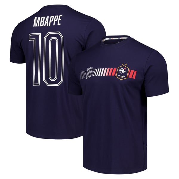 T-shirt France Mbappé .10 - Bleu marine