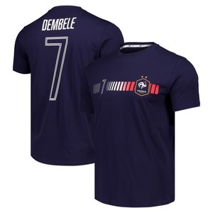T-shirt France Dembélé 7 – Bleu marine, vue 1