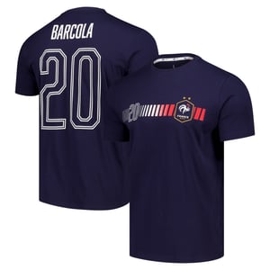 T-shirt France Barcola 20 – Bleu marine, vue 2