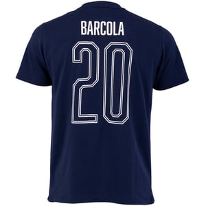 T-shirt France Barcola 20 – Bleu marine, vue 4