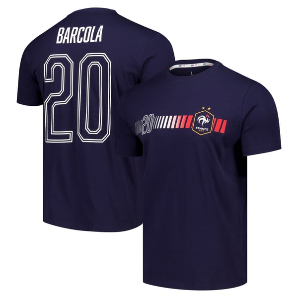 T-shirt France Barcola 20 – Bleu marine