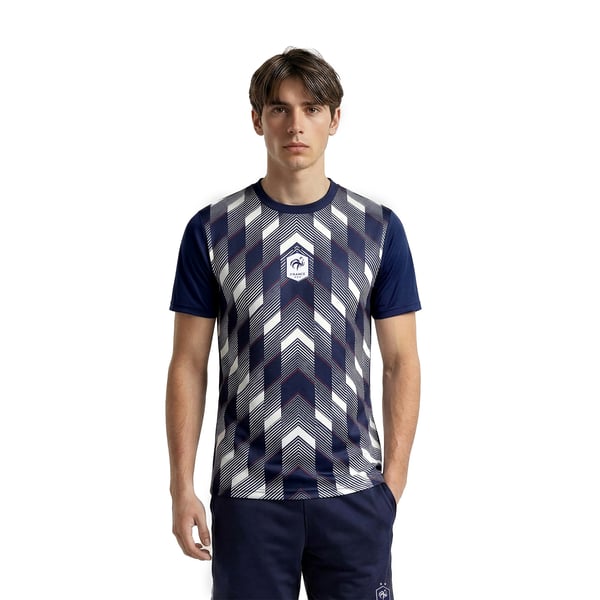 T-shirt à motifs France Poly