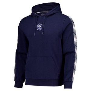 Sweat à capuche de supporter de l'équipe de France - Bleu marine, vue 4