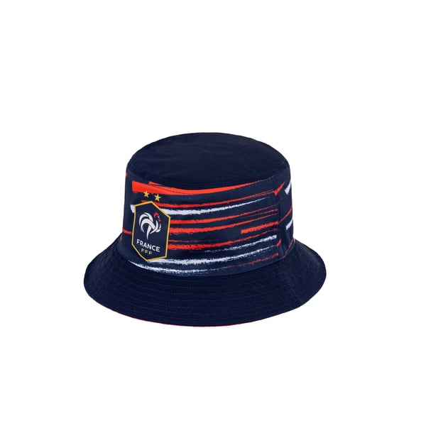 Bob réversible France - Bleu marine/Rouge