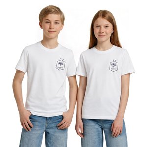 T-shirt graphique France - Blanc - Enfant, vue 1