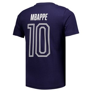 T-shirt France Mbappé 10 – Bleu marine – Enfants, vue 5