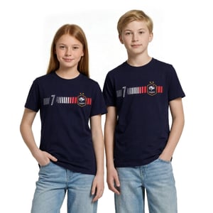 T-shirt France Dembélé 7 – Bleu marine – Enfants, vue 2