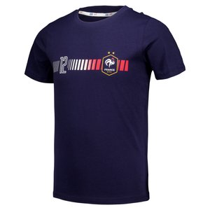 T-shirt France Doué 12 – Bleu marine – Enfants, vue 4