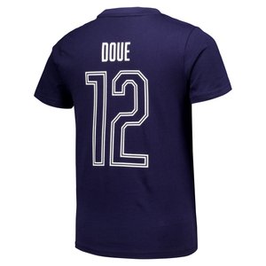 T-shirt France Doué 12 – Bleu marine – Enfants, vue 5