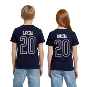 T-shirt France Barcola .20 - Bleu marine - Enfant, vue 3