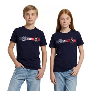 T-shirt France Barcola .20 - Bleu marine - Enfant, vue 1