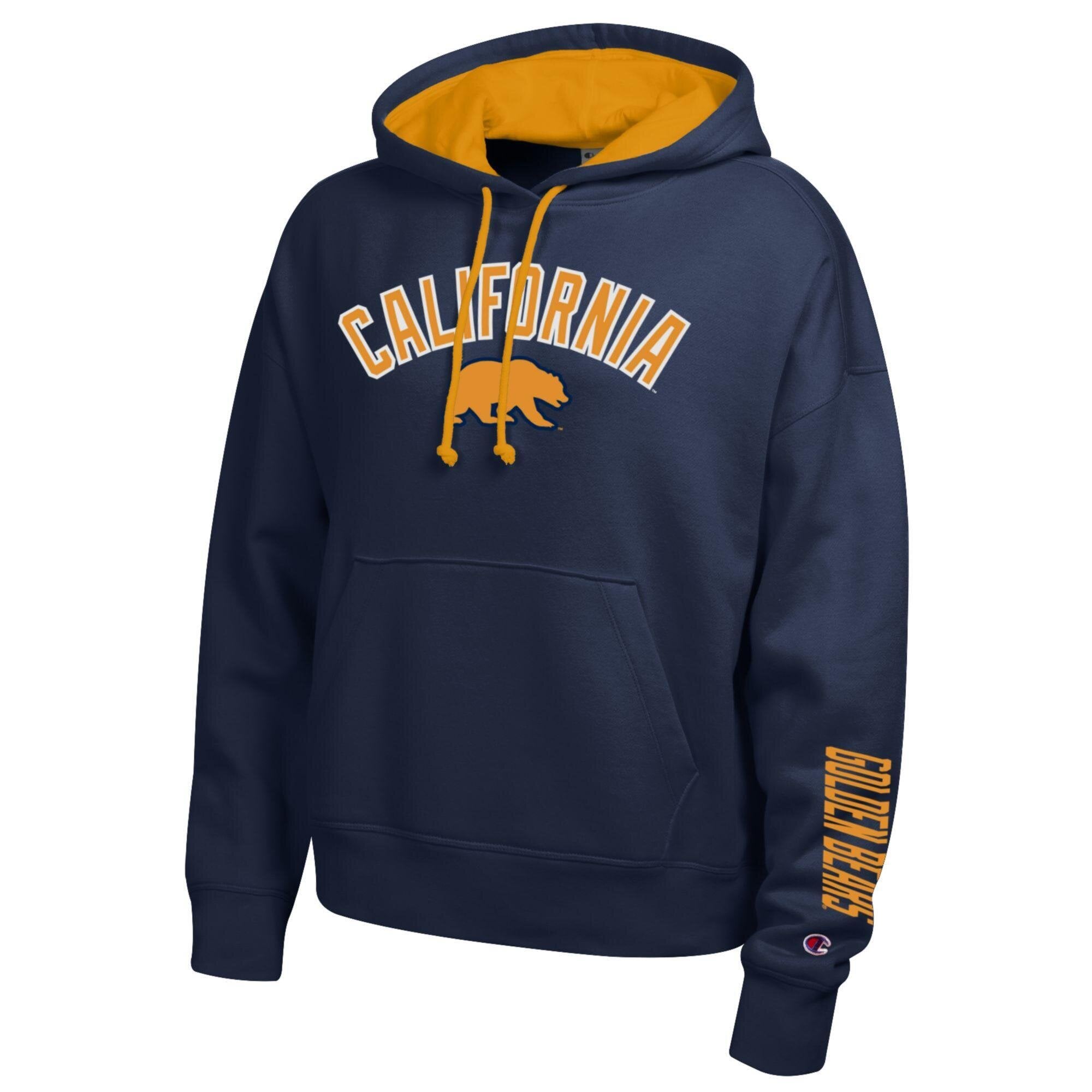 Women's Champion  Navy Cal Bears Fleece Hoodie