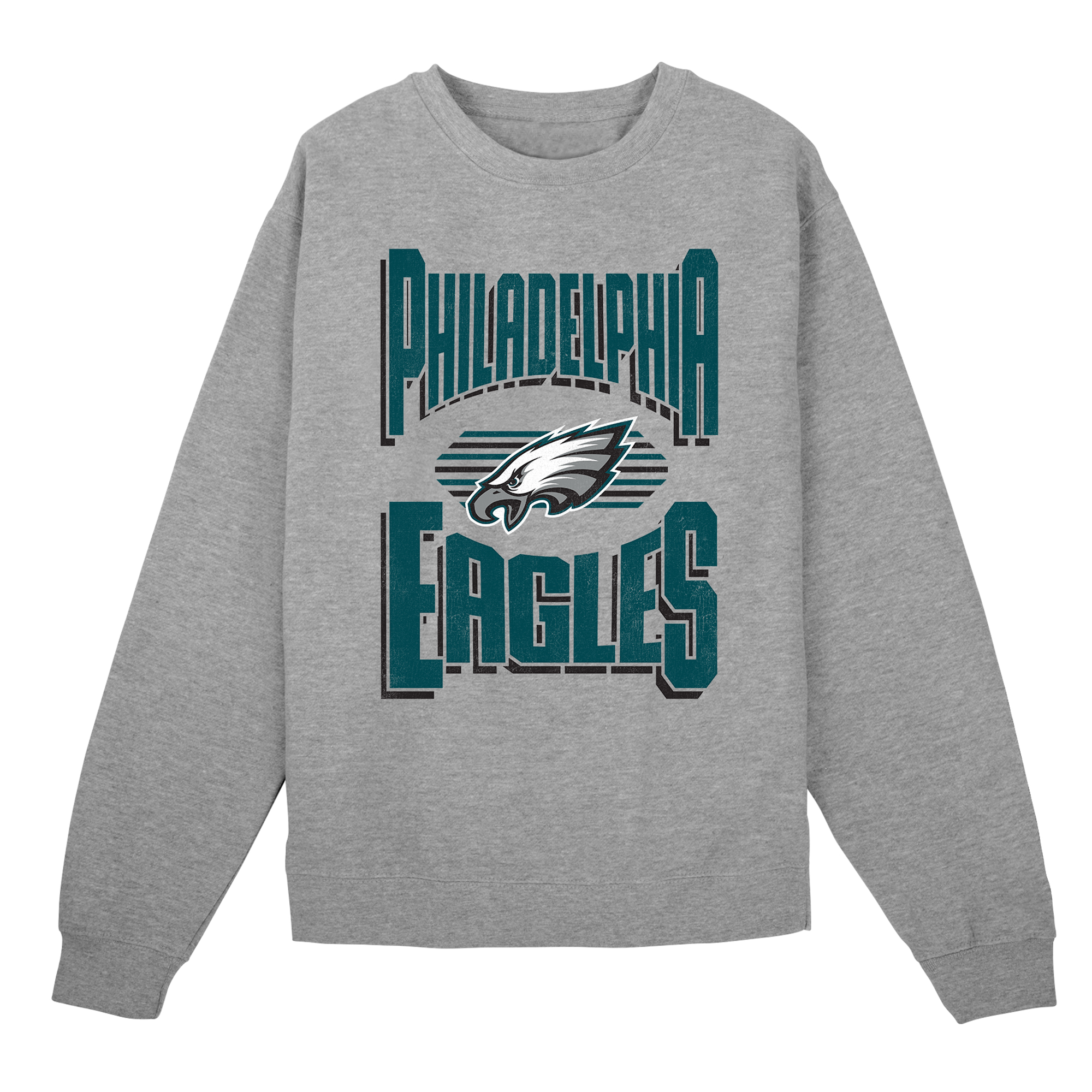Preschool Outerstuff Gray Philadelphia Eagles Jet Stream Sweatshirt
