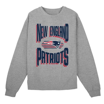 Preschool Outerstuff Gray New England Patriots Jet Stream Sweatshirt