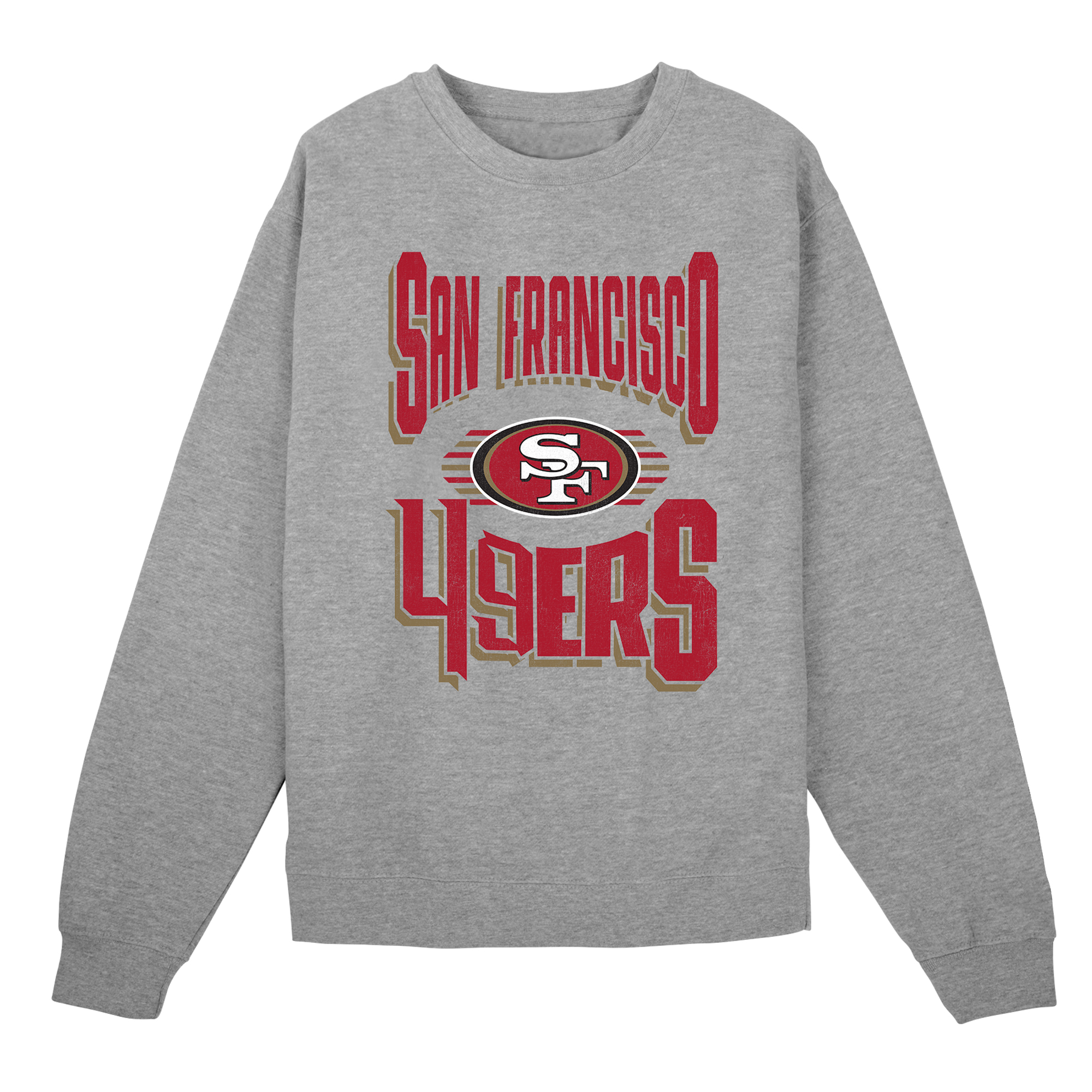 Preschool Outerstuff Gray San Francisco 49ers Jet Stream Sweatshirt