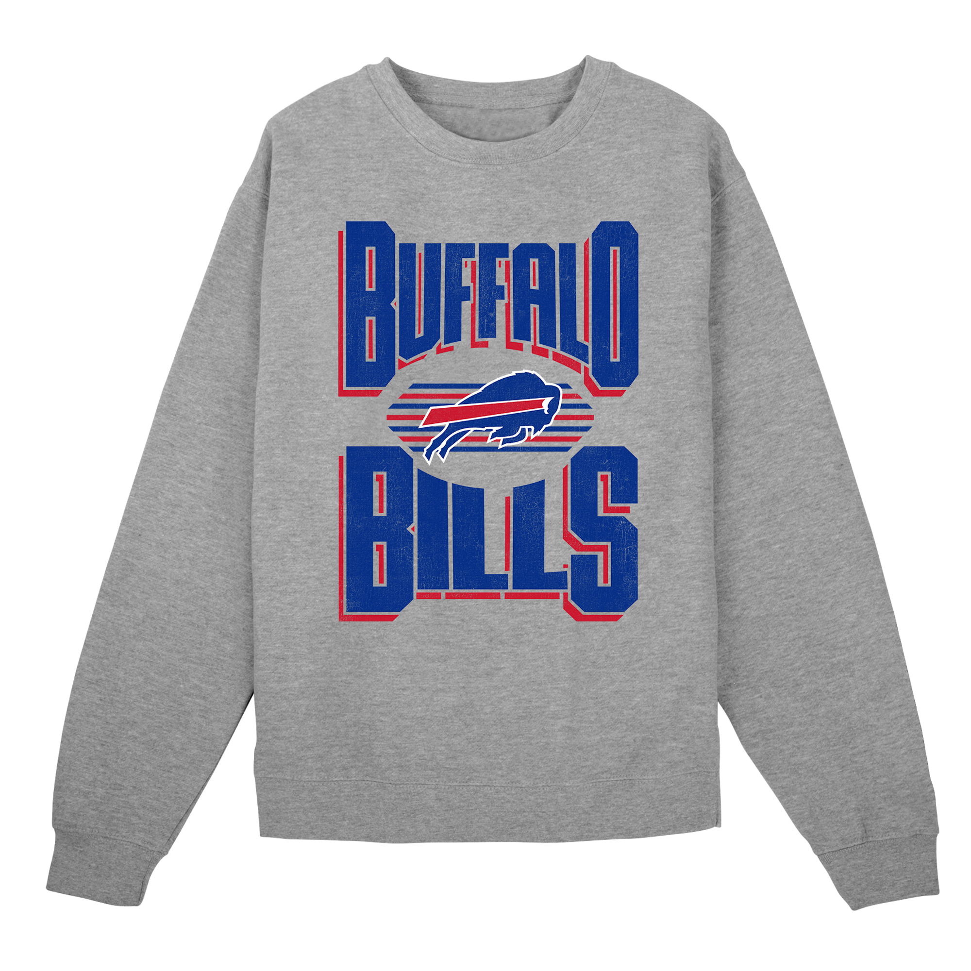 Preschool Outerstuff Gray Buffalo Bills Jet Stream Sweatshirt