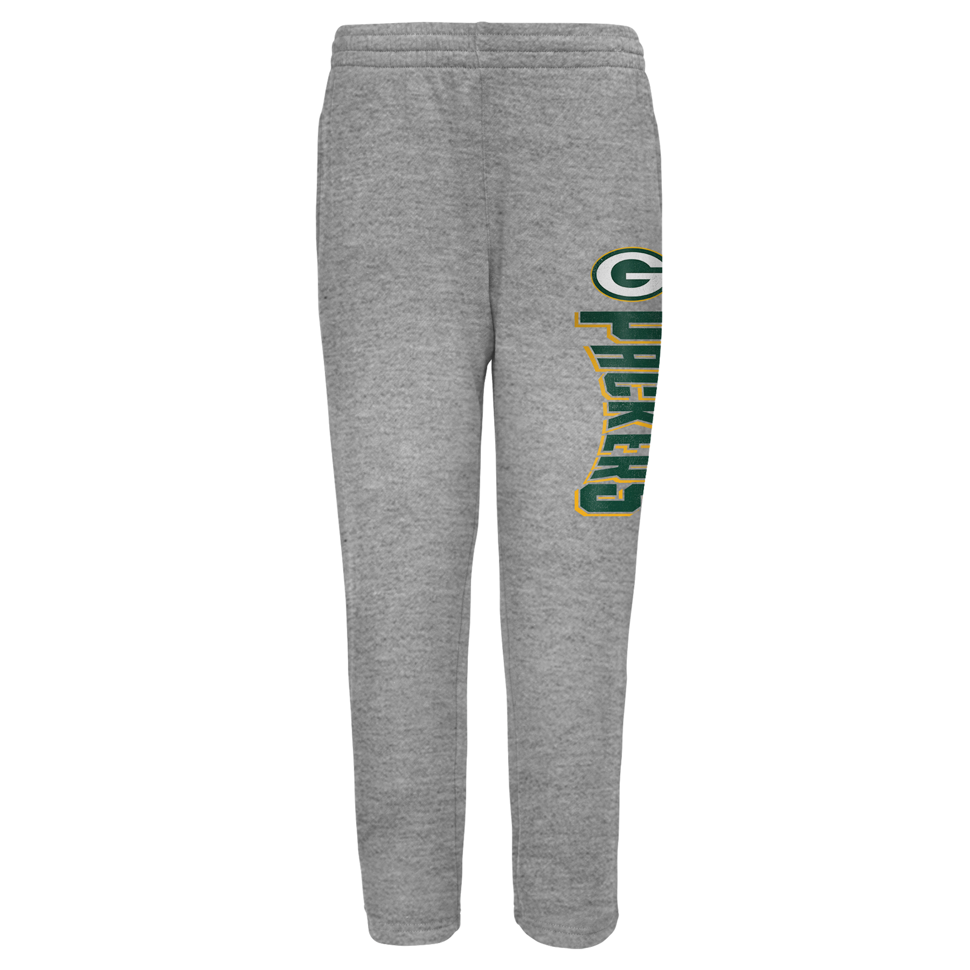 Preschool Outerstuff Gray Green Bay Packers Jet Stream Jogger Pants