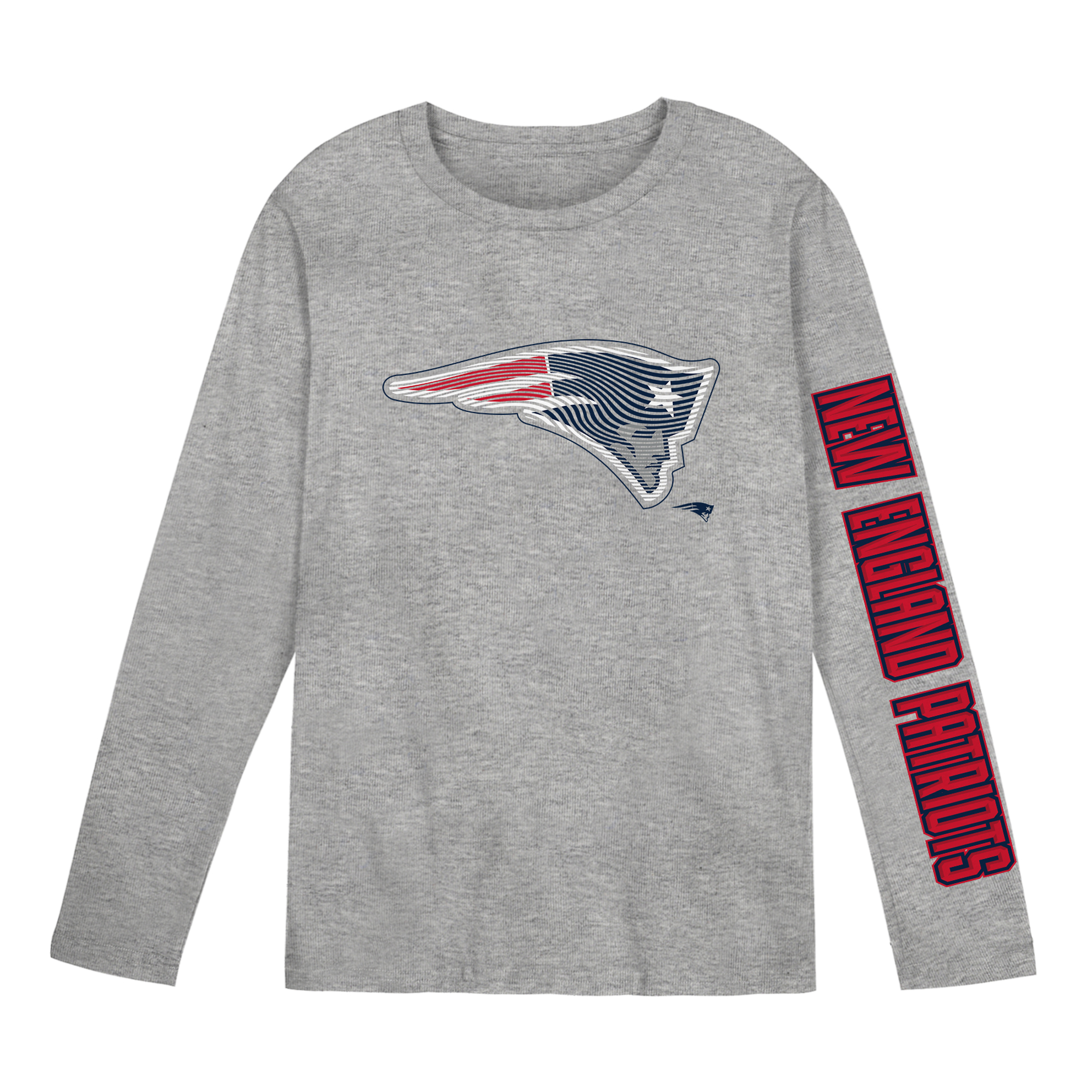 Preschool Outerstuff Gray New England Patriots Air Raid Long Sleeve T-Shirt