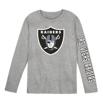 Preschool Outerstuff Gray Las Vegas Raiders Air Raid Long Sleeve T-Shirt