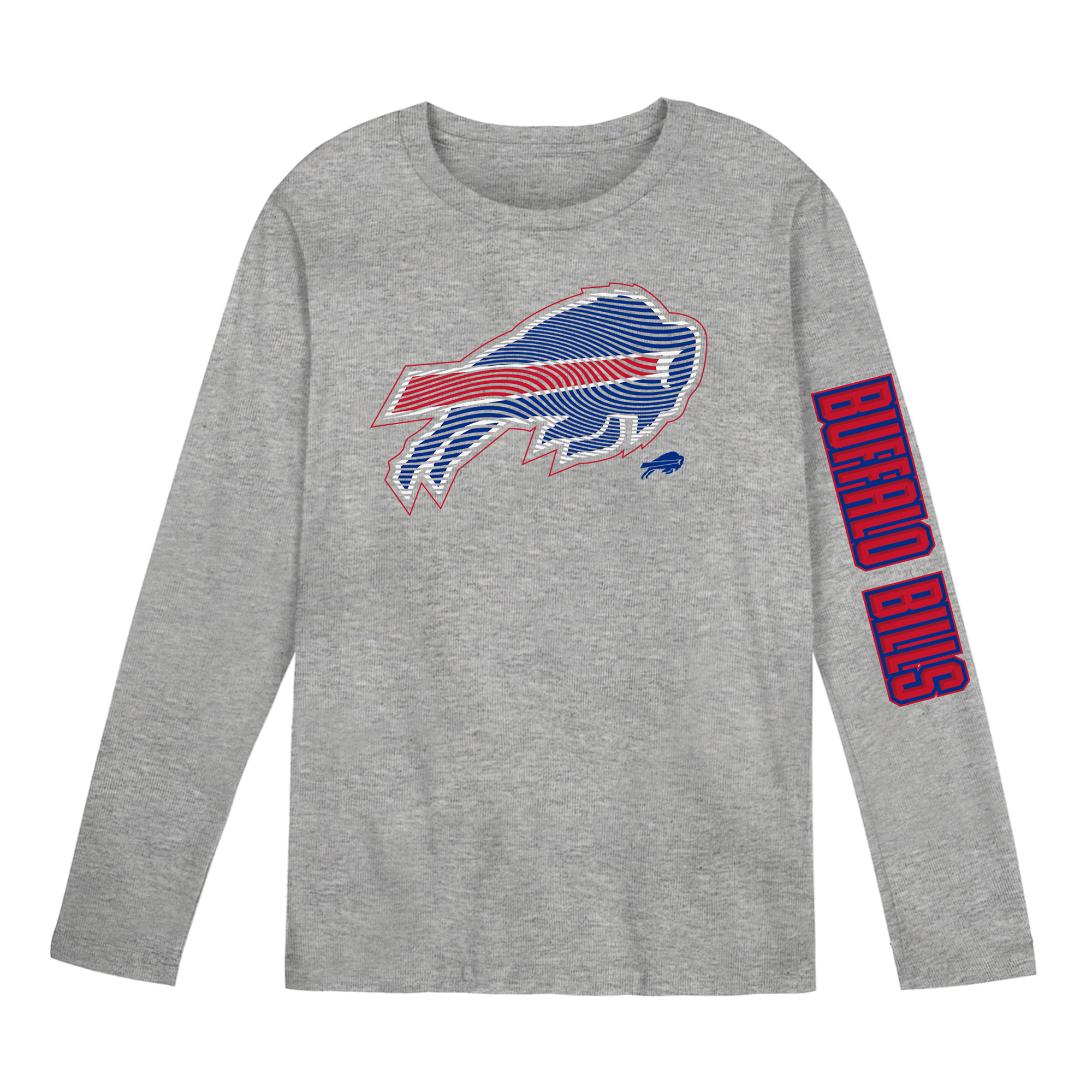 Preschool Outerstuff Gray Buffalo Bills Air Raid Long Sleeve T-Shirt