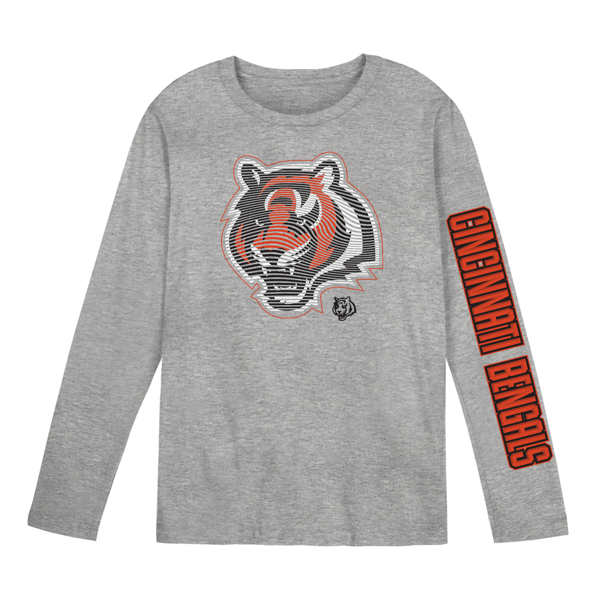 Preschool Outerstuff Gray Cincinnati Bengals Air Raid Long Sleeve T-Shirt