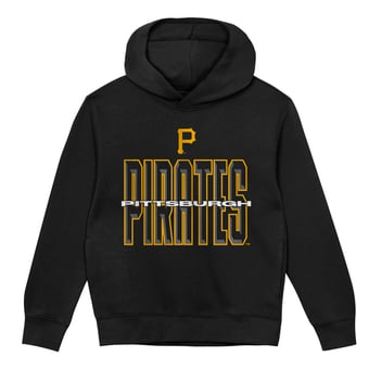 Preschool Outerstuff Black Pittsburgh Pirates Field General Fleece Hoodie